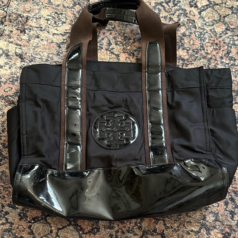 Tory Burch Black Nylon Bag